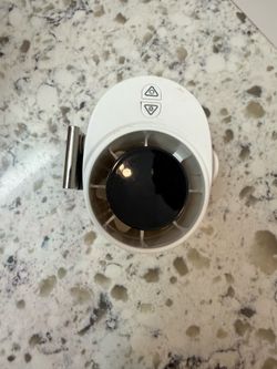 Portable Clip On Fan 3000mAh Rechargeable Digital Display
