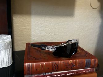Oakley Radar Sunglasses Clear Frame Dark Lens
