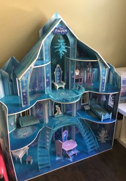 Kidkraft 2025 frozen mansion