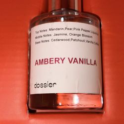 Amber Vanilla Perfume 