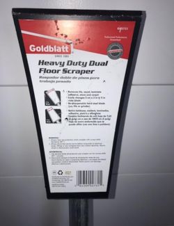 Heavy duty floor scraper