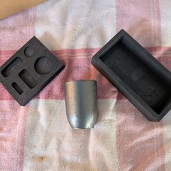 Melting silver or gold set with copper wire