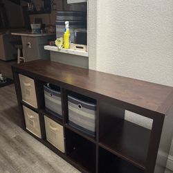 Costco Cube Shelf Wood Organizer