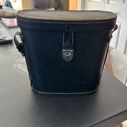 Vintage Binolux Binoculars 7x50 With Leather Carrying Case