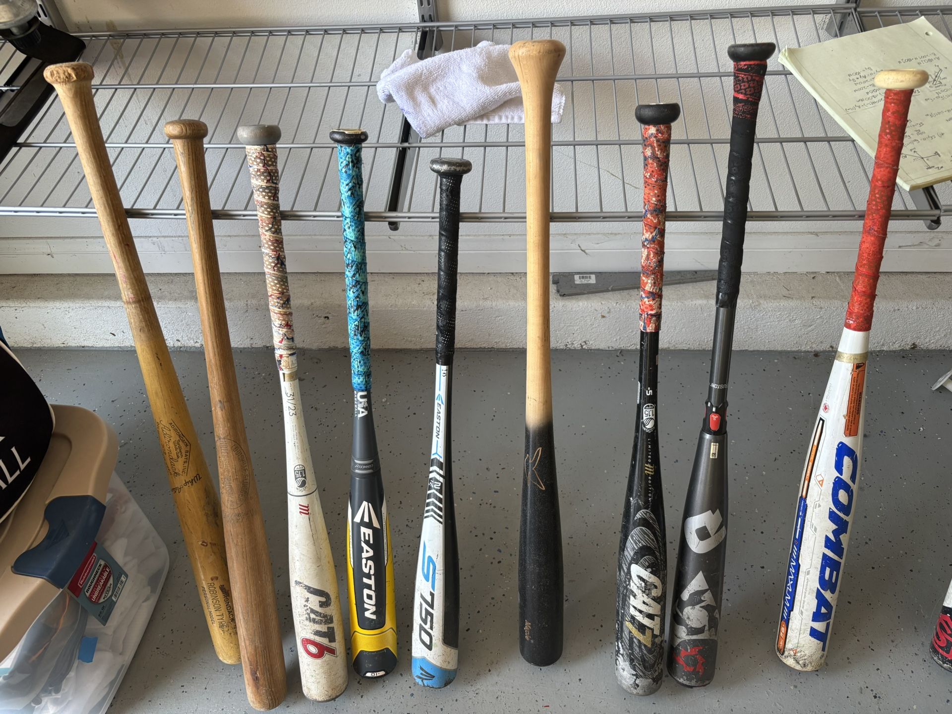 Used BBCOR and Travel Ball Bats 10u-Highschool