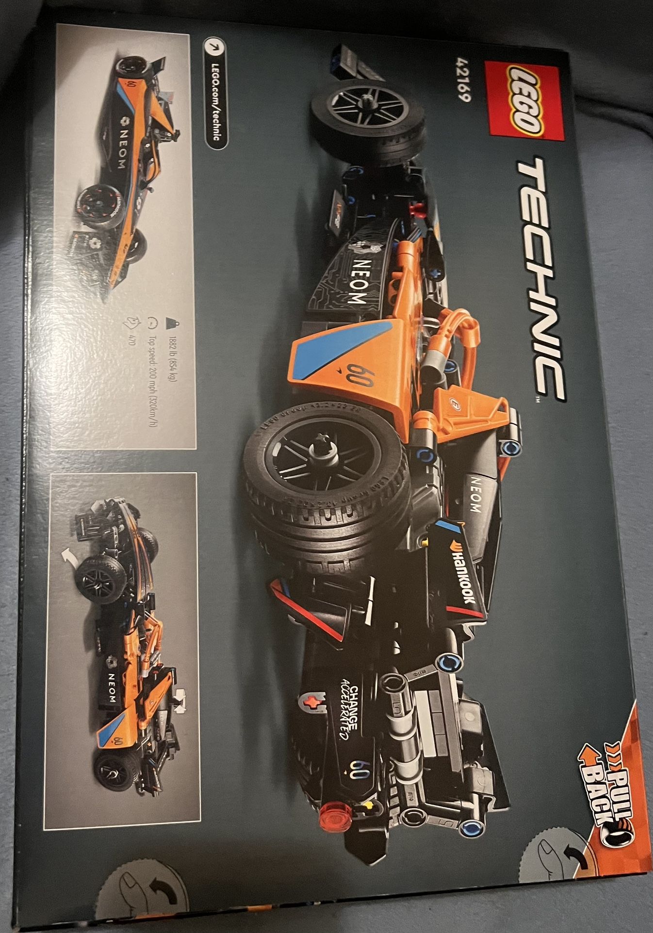 NEOM McLaren Formula E Race Car