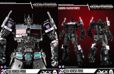 TRANSFORMERS OPTIMUS PRIME NEMESIS PRIME (BBTS EXCLUSIVE) 12” DIE CAST DLX