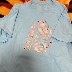 Graphic Tee Baby Blue Large