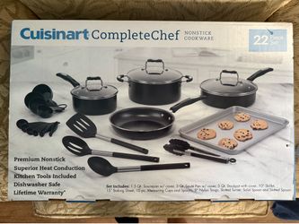 Cuisinart complete chef nonstick cookware