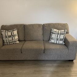 Comfortable Couch With Decorative Pillows 