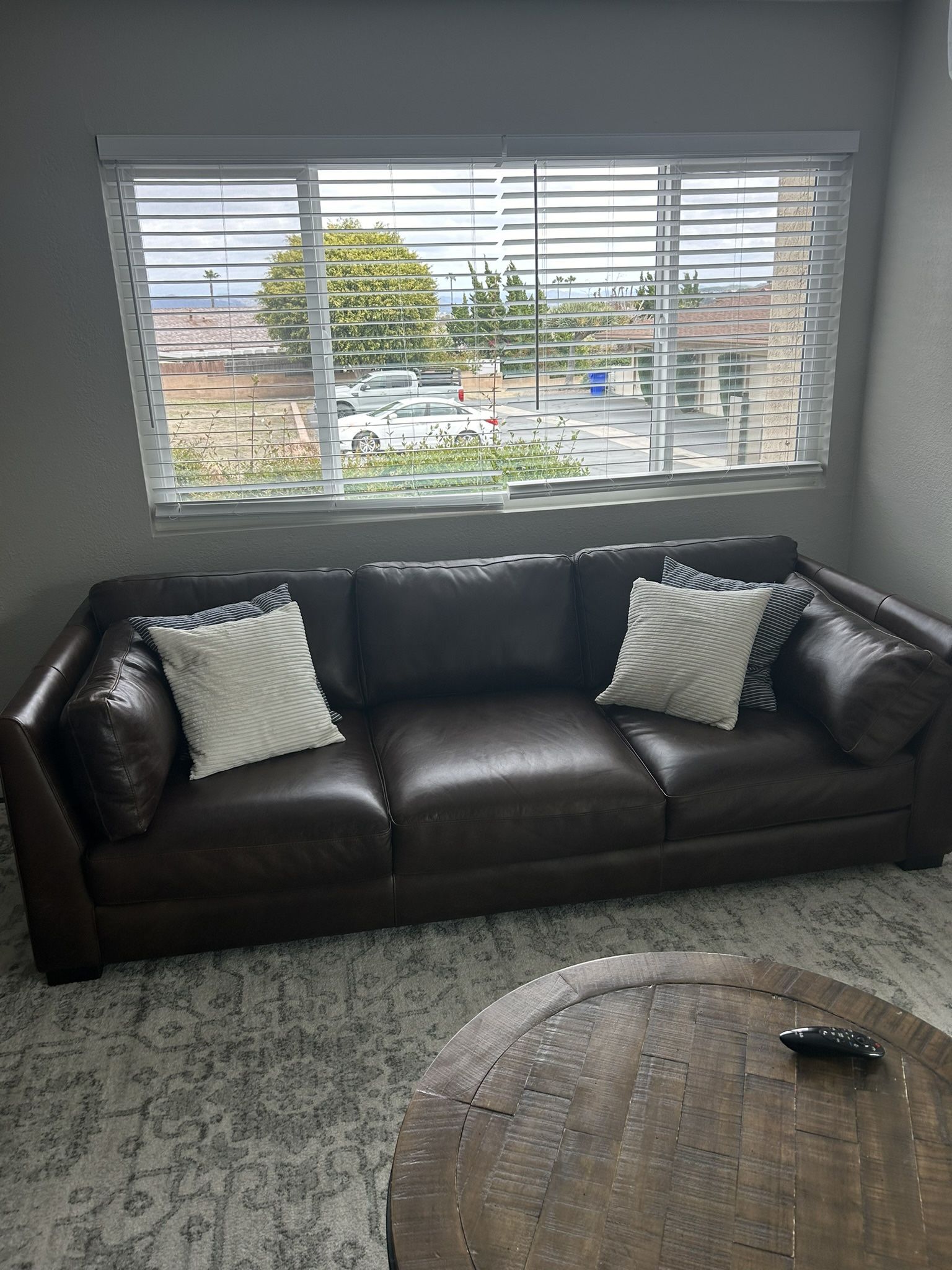 Leather Couch And Chair