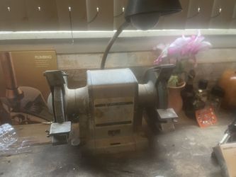 Vintage Craftsman 6” 1970’s 1/2 HP Bench Grinder