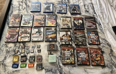 OLD VIDEO GAMES FOR SALE! Pokémon, GameCube, Ps2