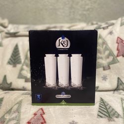 3 K&J Refrigerator Water Filter Replacement compatibly Maytag, Kitchen Aid-Pic 2