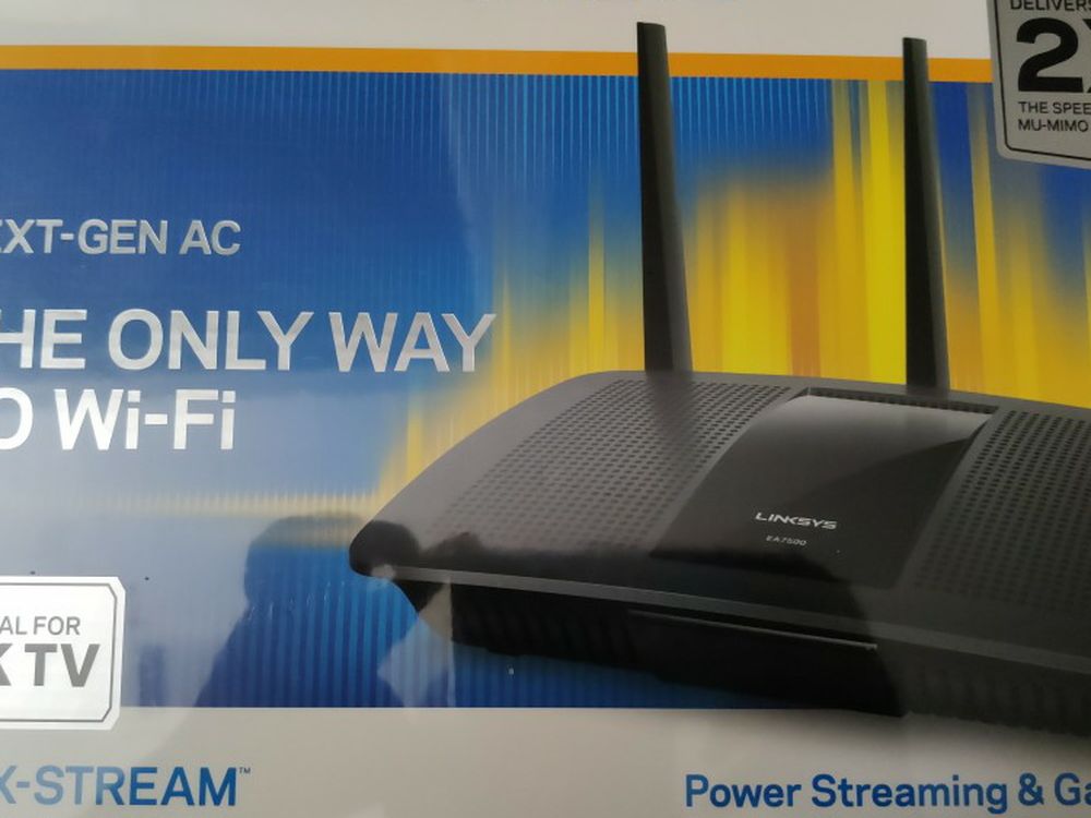 Linksys 4K High Speed Dual Band Router