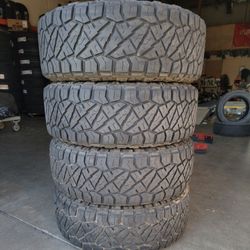 LT 265 70 17 NITTO RIDGE GRAPPLER TIRES TACOMA 4RUNNER TUNDRA SEQUOIA SILVERADO SIERRA F150 RAM TITAN 