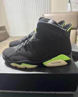 Electric Green Jordan 6 Size 11 