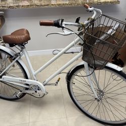 TRIBE Bicycle Co. MMXIV vintage-style step-through cruiser 