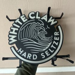 White Claw LED Sign