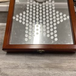 Glass Chinese Checkers Set