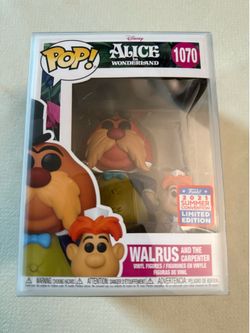 Disney Alice - Walrus and the Carpenter Funko Pop #1070 - Summer Convention 2021 SDCC SELL/TRADE