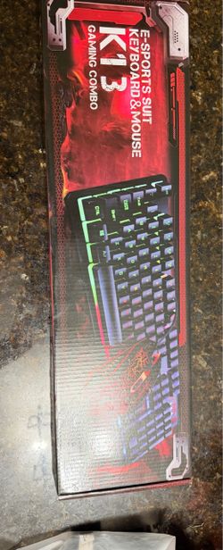 KI3 E-Sports Gaming Keyboard and Mouse Combo
