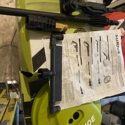 Surface cleaner Deck Cleaner By Sunjoe And EZ Cleaner Attachments