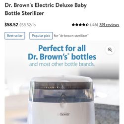 Dr Browns Sterilizer 