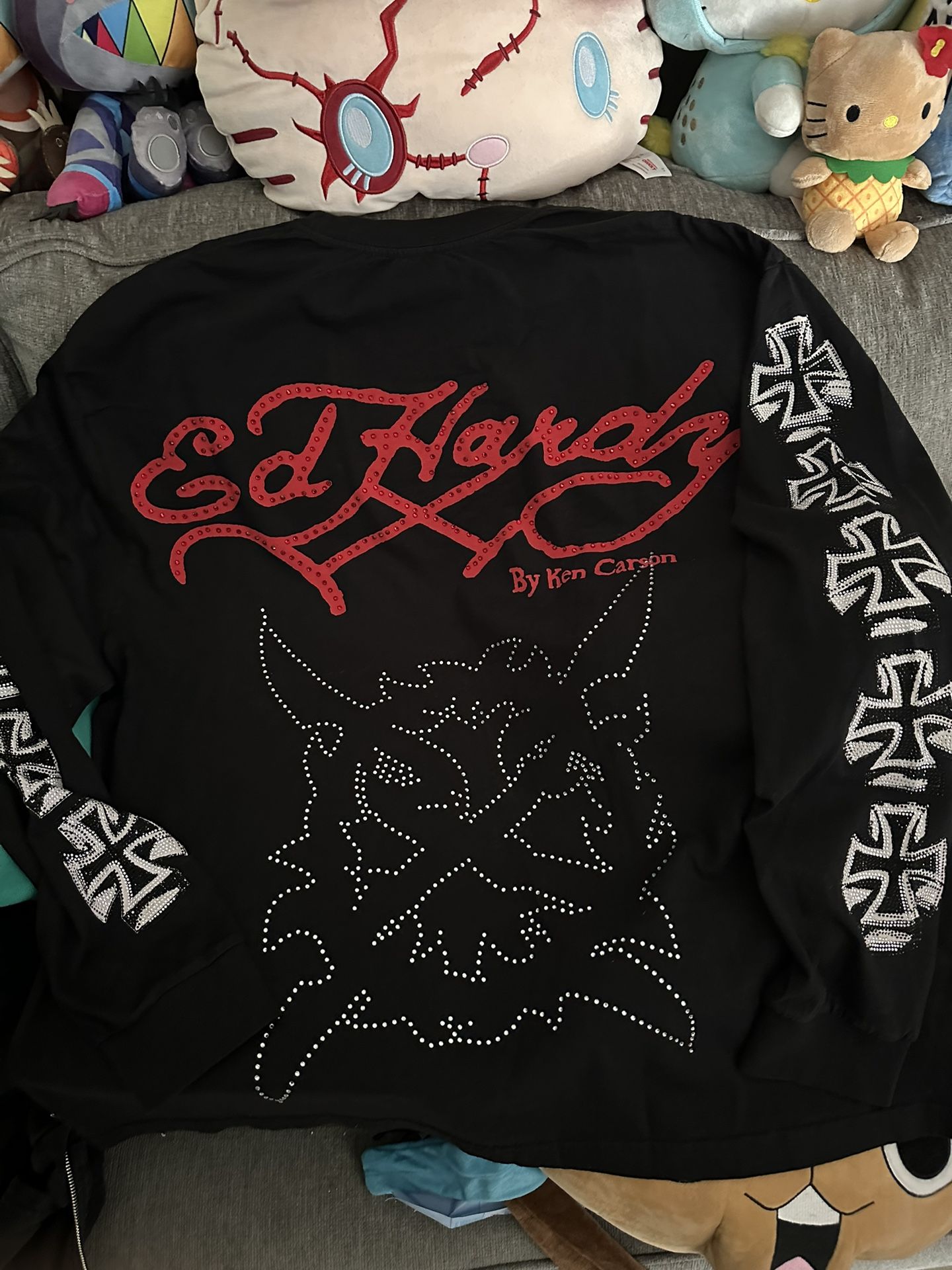 Ken Carson Ed Hardy Collab Long Sleeve COMPLEX CON Exclusive Only Las Vegas
