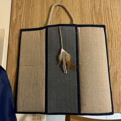 SmartyKat Clever Claws Triple Panel Folded Hanging Cat Scratch Mat