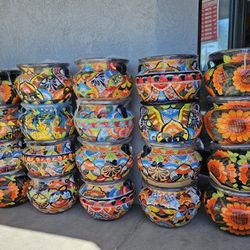 💥ON SALE 🪴Large Talavera Pot 💥Talavera & Clay Pottery 12031 Firestone Blvd Norwalk CA Open Every Day From 9am To 7pm