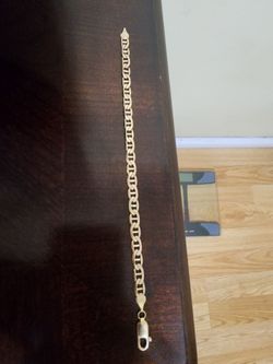 14k Gold Mariner bracelet 8.5 inches long