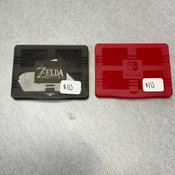 Nintendo And Zelda Switch Game Case