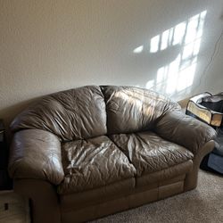 Leather Couch