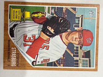 Stephen Strasburg 2010 Topps Heritage All-Star Rookie Card