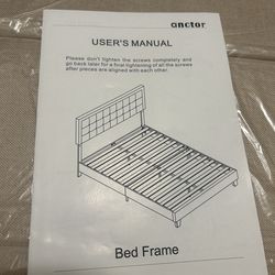 Bed frame, queen