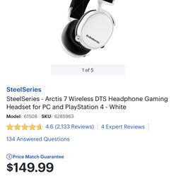 Steel Series Arctis 7 wireless Gaming Headset 
