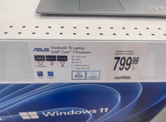 ASUS VivoBook 15 Laptop - Intel Core 7 150U, 16GB RAM, 512GB SSD