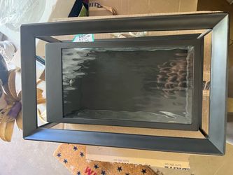 Bronze Metal Lantern with Glass Panels