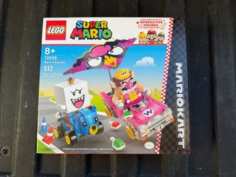 Title: LEGO Super Mario Mario Kart Wario & King Boo 72038 – New Sealed