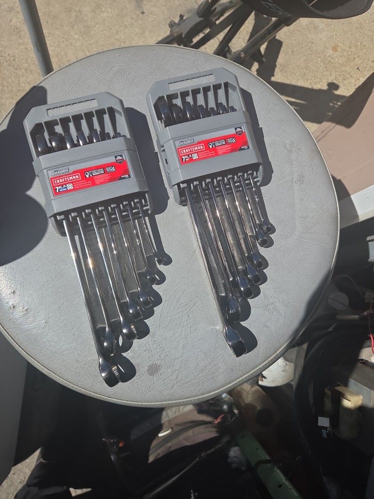 2 X Brand New Craftsman 7 Piece SAE & METRIC