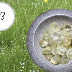 Yellow Citrine Tumbled 
