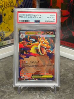 PSA 10 Mega Charizard Y ex Ascended Heroes
