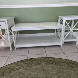 matching cocktail and end tables