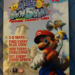 Super Mario Sunshine GameCube Strategy Guide 