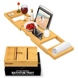 Bathtub Expandable Tray