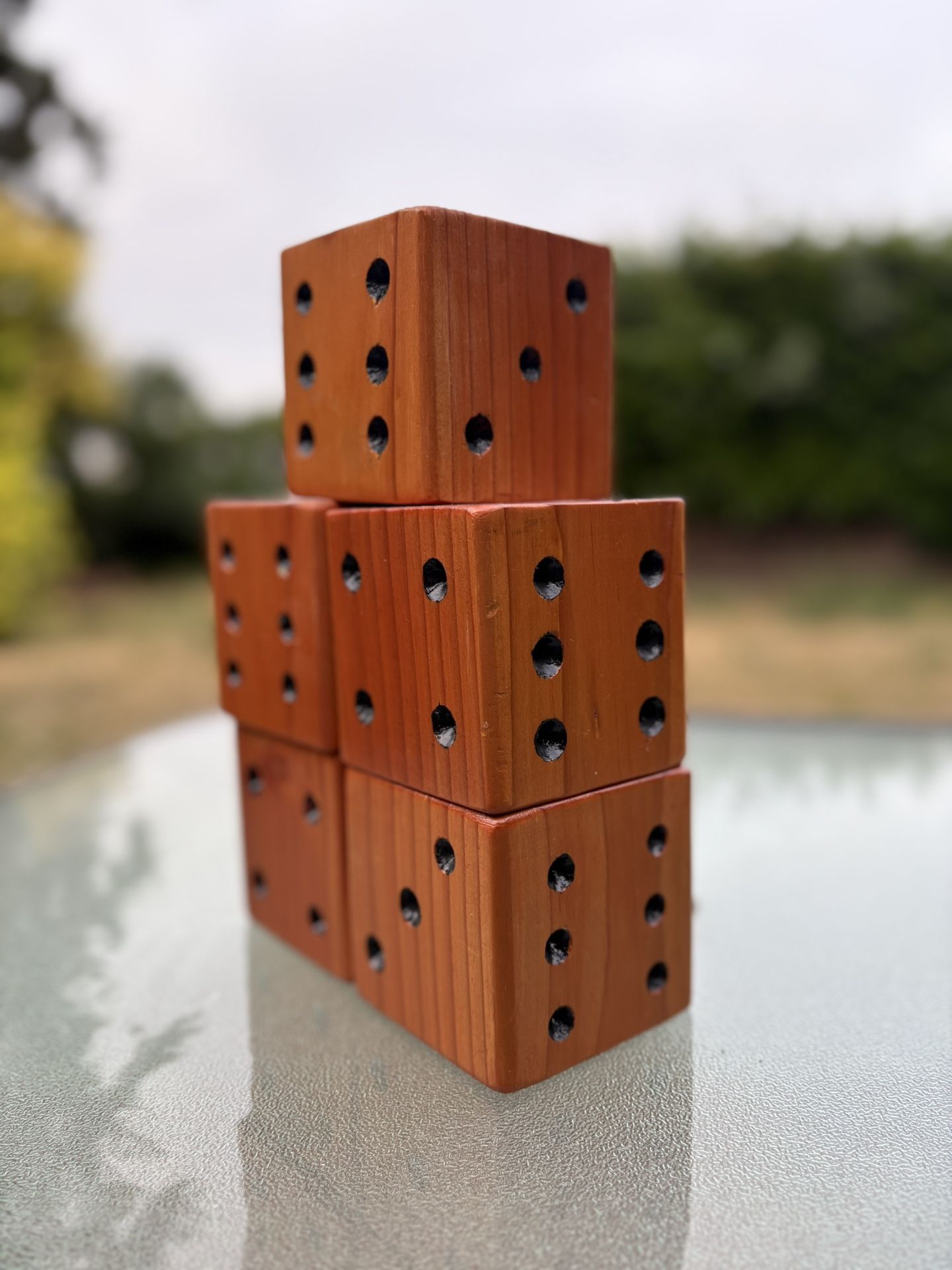 Large Wooden Dice Set – $25 OBO