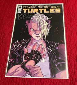 TMNT 104 Comic book signed and authenticated by Kevin Eastman