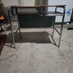1970 Adjustable Height Student Desk
