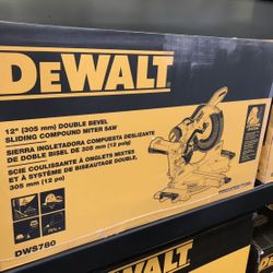 15amp 12” Double Bevel Miter Sliding Miter Saw. Brand New 